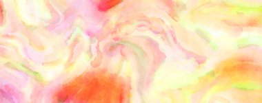 Modern fırça darbeleri. Poster, duvar sanatı, afiş, kart, kitap kapağı veya ambalaj için rahatlatıcı kompozisyonun yumuşak renkli çizimi. Pastel renklerle suluboya.