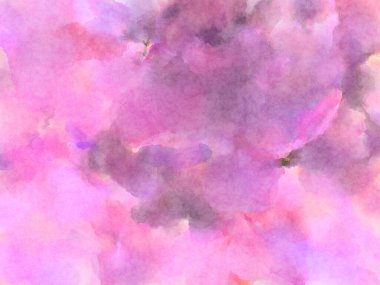 Modern fırça darbeleri. Poster, duvar sanatı, afiş, kart, kitap kapağı veya ambalaj için rahatlatıcı kompozisyonun yumuşak renkli çizimi. Pastel renklerle suluboya.