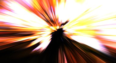 Hızlı yüksek hız bulanıklaştırma arkaplanı. Işık teknolojisi soyut duvar kağıdı. Renkli ışık enerjisi parlamaları. Çarpık grafik hareket arkaplanı. Dinamik patlama flaşı. İvme etkisi.