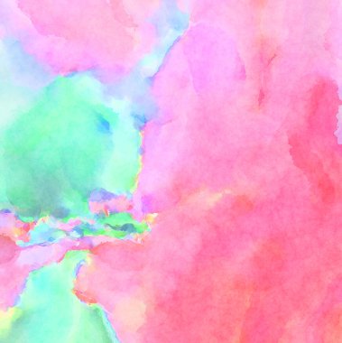 Modern fırça darbeleri. Poster, duvar sanatı, afiş, kart, kitap kapağı veya ambalaj için rahatlatıcı kompozisyonun yumuşak renkli çizimi. Pastel renklerle suluboya.