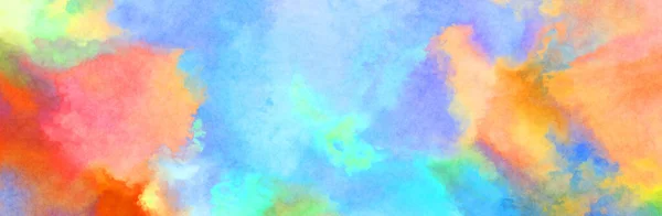 Modern Brush Strokes Painting Soft Color Painted Illustration Soothing Composition — Stock Photo, Image