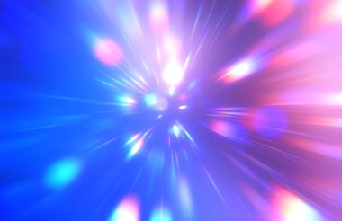 Parlak, canlı ve renkli duvar kağıtları. Parlayan parçacıkları ve çizgileri olan ışık patlaması yıldızı. Güzel soyut ışın arkaplanı.