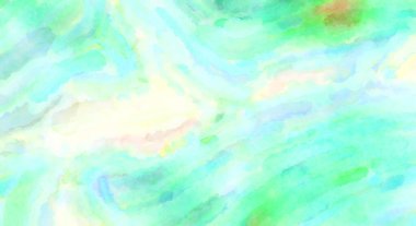 Modern fırça darbeleri. Poster, duvar sanatı, afiş, kart, kitap kapağı veya ambalaj için rahatlatıcı kompozisyonun yumuşak renkli çizimi. Pastel renklerle suluboya.