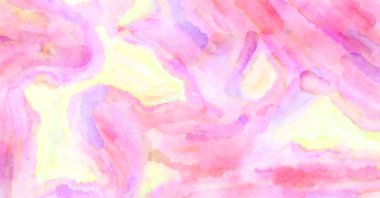 Modern fırça darbeleri. Poster, duvar sanatı, afiş, kart, kitap kapağı veya ambalaj için rahatlatıcı kompozisyonun yumuşak renkli çizimi. Pastel renklerle suluboya.