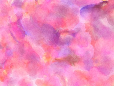 Modern fırça darbeleri. Poster, duvar sanatı, afiş, kart, kitap kapağı veya ambalaj için rahatlatıcı kompozisyonun yumuşak renkli çizimi. Pastel renklerle suluboya.