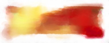 Soyut renkli suluboya çerçeve beyaz arkaplanda izole edildi. Dijital resim. Tasarım veya metnin için fırça şablonu.