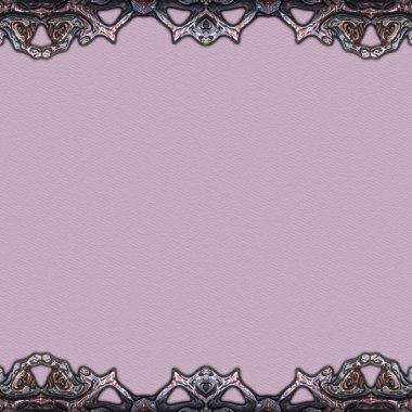 Çerçeve kağıdı. Kart, davetiye ya da albüm olarak harika bir kullanım. Fantezi 3D çizim arka planı. Zarif duvar kâğıdı. Metnin için şablon.