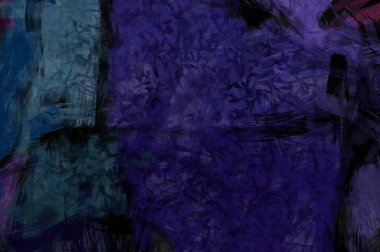 Kaos duvarı sanatı. Sanatsal canlılık ve renkli duvar kâğıdı. Kaotik resim. Taranmış Boyalı Soyut Arkaplan. Fırça darbesi ile boyanmış. Tuval üzerinde etkileyici fırçalanmış resim