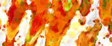 Modern fırça darbeleri. Poster, duvar sanatı, afiş, kart, kitap kapağı veya ambalaj için rahatlatıcı kompozisyonun yumuşak renkli çizimi. Pastel renklerle suluboya.