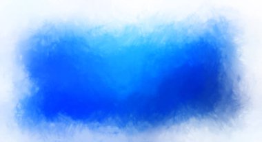 Vahşi ve büyük fırça darbeleri. Beyaz arka planda fırçalanmış soyut resim. Fırça darbesi ile boyanmış. Boya darbeleri. 2B Görüntü.