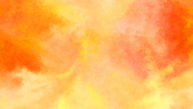 Modern fırça darbeleri. Poster, duvar sanatı, afiş, kart, kitap kapağı veya ambalaj için rahatlatıcı kompozisyonun yumuşak renkli çizimi. Pastel renklerle suluboya.