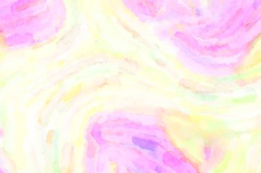 Modern fırça darbeleri. Poster, duvar sanatı, afiş, kart, kitap kapağı veya ambalaj için rahatlatıcı kompozisyonun yumuşak renkli çizimi. Pastel renklerle suluboya.