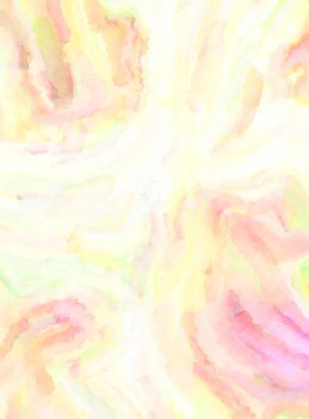 Modern fırça darbeleri. Poster, duvar sanatı, afiş, kart, kitap kapağı veya ambalaj için rahatlatıcı kompozisyonun yumuşak renkli çizimi. Pastel renklerle suluboya.