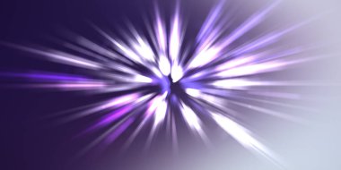 Parlak, canlı ve renkli duvar kağıtları. Parlayan parçacıkları ve çizgileri olan ışık patlaması yıldızı. Güzel soyut ışın arkaplanı.