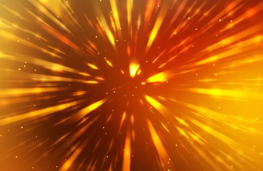 Parlak, canlı ve renkli duvar kağıtları. Parlayan parçacıkları ve çizgileri olan ışık patlaması yıldızı. Güzel soyut ışın arkaplanı.