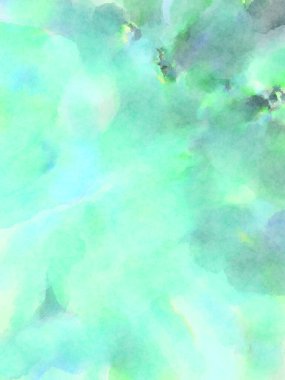 Modern fırça darbeleri. Poster, duvar sanatı, afiş, kart, kitap kapağı veya ambalaj için rahatlatıcı kompozisyonun yumuşak renkli çizimi. Pastel renklerle suluboya.