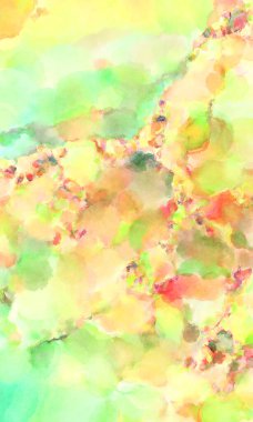 Modern fırça darbeleri. Poster, duvar sanatı, afiş, kart, kitap kapağı veya ambalaj için rahatlatıcı kompozisyonun yumuşak renkli çizimi. Pastel renklerle suluboya.