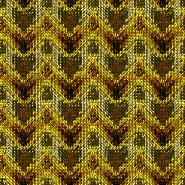 Texture Tricotée Colorée Sans Couture Fond Motif Tricot — Photo