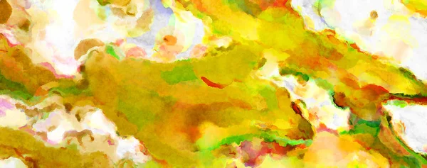 Modern Brush Strokes Painting Soft Color Painted Illustration Soothing Composition — Stock Photo, Image