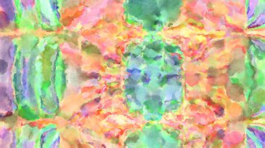 Modern fırça darbeleri. Poster, duvar sanatı, afiş, kart, kitap kapağı veya ambalaj için rahatlatıcı kompozisyonun yumuşak renkli çizimi. Pastel renklerle suluboya.