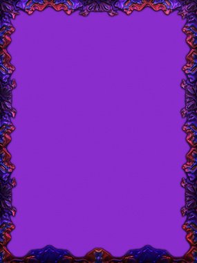 Çerçeve kağıdı. Kart, davetiye ya da albüm olarak harika bir kullanım. Fantezi 3D çizim arka planı. Zarif duvar kâğıdı. Metnin için şablon.