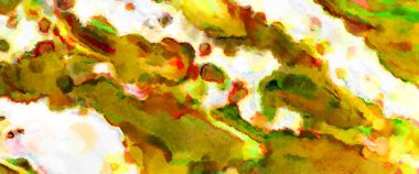 Modern fırça darbeleri. Poster, duvar sanatı, afiş, kart, kitap kapağı veya ambalaj için rahatlatıcı kompozisyonun yumuşak renkli çizimi. Pastel renklerle suluboya.