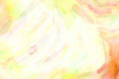 Modern fırça darbeleri. Poster, duvar sanatı, afiş, kart, kitap kapağı veya ambalaj için rahatlatıcı kompozisyonun yumuşak renkli çizimi. Pastel renklerle suluboya.