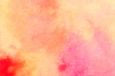 Modern fırça darbeleri. Poster, duvar sanatı, afiş, kart, kitap kapağı veya ambalaj için rahatlatıcı kompozisyonun yumuşak renkli çizimi. Pastel renklerle suluboya.