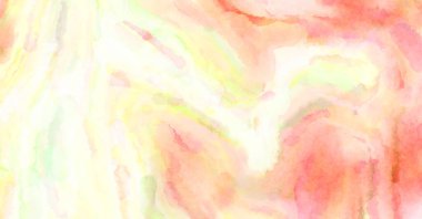 Modern fırça darbeleri. Poster, duvar sanatı, afiş, kart, kitap kapağı veya ambalaj için rahatlatıcı kompozisyonun yumuşak renkli çizimi. Pastel renklerle suluboya.