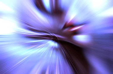 Hızlı yüksek hız bulanıklaştırma arkaplanı. Işık teknolojisi soyut duvar kağıdı. Renkli ışık enerjisi parlamaları. Çarpık grafik hareket arkaplanı. Dinamik patlama flaşı. İvme etkisi.