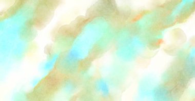 Modern fırça darbeleri. Poster, duvar sanatı, afiş, kart, kitap kapağı veya ambalaj için rahatlatıcı kompozisyonun yumuşak renkli çizimi. Pastel renklerle suluboya.