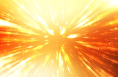 Parlak, canlı ve renkli duvar kağıtları. Parlayan parçacıkları ve çizgileri olan ışık patlaması yıldızı. Güzel soyut ışın arkaplanı.