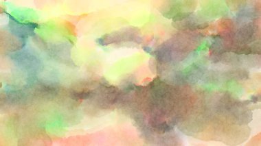 Modern fırça darbeleri. Poster, duvar sanatı, afiş, kart, kitap kapağı veya ambalaj için rahatlatıcı kompozisyonun yumuşak renkli çizimi. Pastel renklerle suluboya.