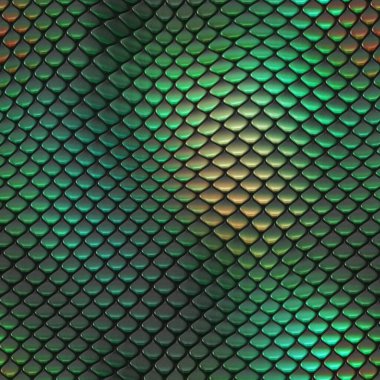 Kusursuz bir fantezi modeli. Sürüngen dokusu. Renkli ve canlı fayanslar. Egzotik fayanslı yüzey. Doğa baskısı.