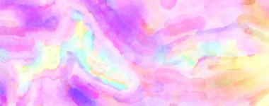 Modern fırça darbeleri. Poster, duvar sanatı, afiş, kart, kitap kapağı veya ambalaj için rahatlatıcı kompozisyonun yumuşak renkli çizimi. Pastel renklerle suluboya.