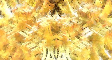 Tuval üzerinde etkileyici fırçalanmış resim. Soyut doku. 2D çizim. Geniş fırça darbeleri. Modern dijital sanat. Çağdaş fırça. Modern ifade. Popüler biçim boyanmış resim.