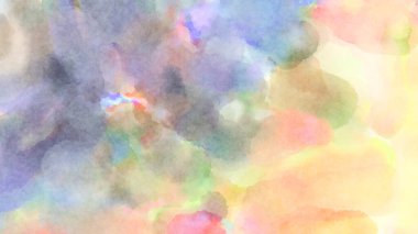 Modern fırça darbeleri. Poster, duvar sanatı, afiş, kart, kitap kapağı veya ambalaj için rahatlatıcı kompozisyonun yumuşak renkli çizimi. Pastel renklerle suluboya.