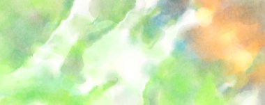 Modern fırça darbeleri. Poster, duvar sanatı, afiş, kart, kitap kapağı veya ambalaj için rahatlatıcı kompozisyonun yumuşak renkli çizimi. Pastel renklerle suluboya.