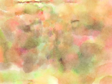 Modern fırça darbeleri. Poster, duvar sanatı, afiş, kart, kitap kapağı veya ambalaj için rahatlatıcı kompozisyonun yumuşak renkli çizimi. Pastel renklerle suluboya.