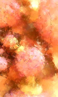 Tuval üzerinde etkileyici fırçalanmış resim. Soyut doku. 2D çizim. Geniş fırça darbeleri. Modern dijital sanat. Çağdaş fırça. Modern ifade. Popüler biçim boyanmış resim.