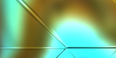 Üç boyutlu metalik panel dokusu. Renkli, parlak, soyut duvar kağıdı. Geometrik teknolojik parlak yansıtıcı arkaplan.