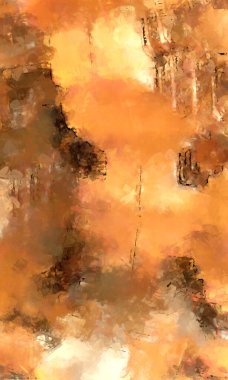 Tuval üzerinde etkileyici fırçalanmış resim. Soyut doku. 2D çizim. Geniş fırça darbeleri. Modern dijital sanat. Çağdaş fırça. Modern ifade. Popüler biçim boyanmış resim.