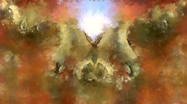 Tuval üzerinde etkileyici fırçalanmış resim. Soyut doku. 2D çizim. Geniş fırça darbeleri. Modern dijital sanat. Çağdaş fırça. Modern ifade. Popüler biçim boyanmış resim.