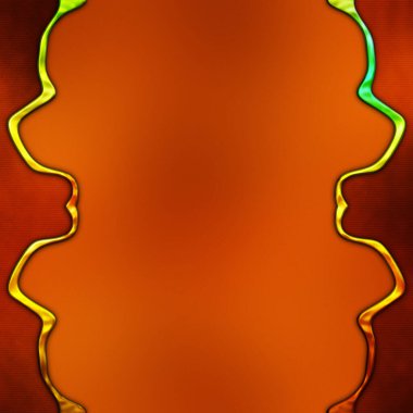 Çerçeve kağıdı. Kart, davetiye ya da albüm olarak harika bir kullanım. Fantezi 3D çizim arka planı. Zarif duvar kâğıdı. Metnin için şablon.