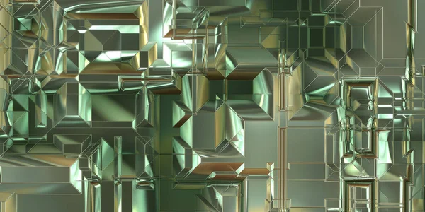 Glossy Satin Finish Surface Technology Pattern Metallic Panel Texture Luxurious — Stock Photo, Image
