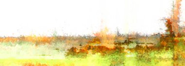 Tuval üzerinde etkileyici fırçalanmış resim. Soyut doku. 2D çizim. Geniş fırça darbeleri. Modern dijital sanat. Çağdaş fırça. Modern ifade. Popüler biçim boyanmış resim.