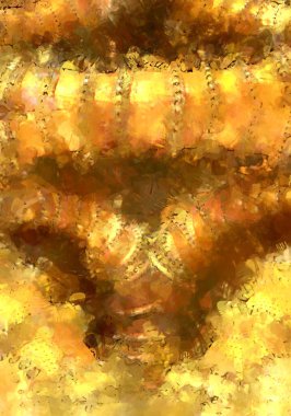 Tuval üzerinde etkileyici fırçalanmış resim. Soyut doku. 2D çizim. Geniş fırça darbeleri. Modern dijital sanat. Çağdaş fırça. Modern ifade. Popüler biçim boyanmış resim.