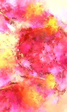 Tuval üzerinde etkileyici fırçalanmış resim. Soyut doku. 2D çizim. Geniş fırça darbeleri. Modern dijital sanat. Çağdaş fırça. Modern ifade. Popüler biçim boyanmış resim.