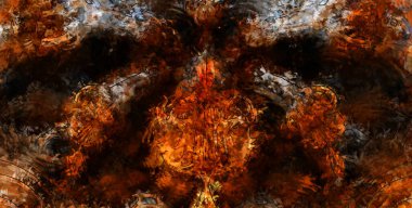 Tuval üzerinde etkileyici fırçalanmış resim. Soyut doku. 2D çizim. Geniş fırça darbeleri. Modern dijital sanat. Çağdaş fırça. Modern ifade. Popüler biçim boyanmış resim.