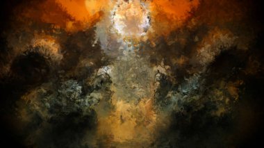 Tuval üzerinde etkileyici fırçalanmış resim. Soyut doku. 2D çizim. Geniş fırça darbeleri. Modern dijital sanat. Çağdaş fırça. Modern ifade. Popüler biçim boyanmış resim.